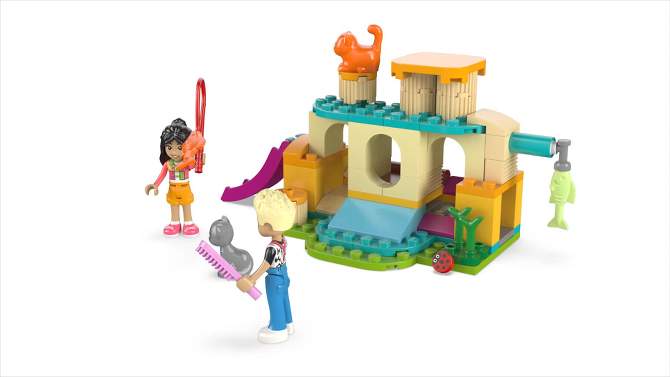 LEGO Friends Cat Playground Adventure Set, Pretend Animal Toy 42612, 2 of 8, play video
