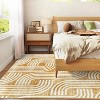 Area Rug, Anti Slip, Washable Area Rug, Pet Friendly, Faux Cashmere Modern Carpet for Living Room Bedroom - 3 of 4