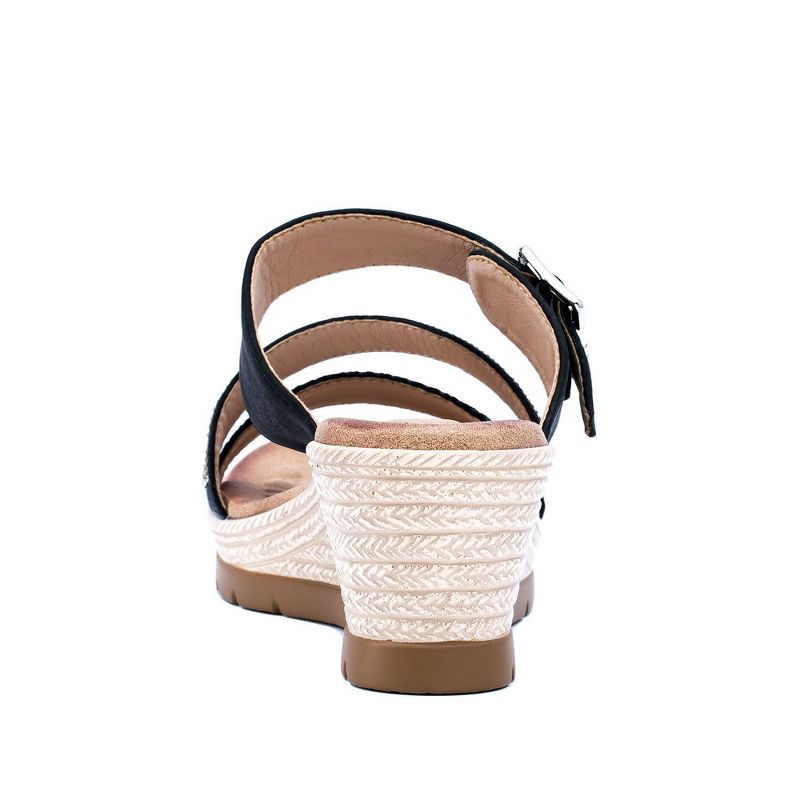 GC Shoes Monica Embellished Comfort Slide Wedge Sandals, 3 of 6