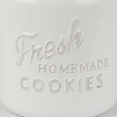 Blue Ceramic BPA-Free Cookie Jar Set