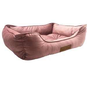 Modern Threads Medium Luxury Velvet Tufted-Style Dog Bed. - 1 of 4