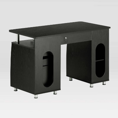 Espresso 52" Workstation Desk with Storage and Keyboard Tray