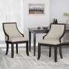NicBex Retro Upholstered Dining Chairs with Curved Legs,Modern Mid-Century Style Accent Chairs for Dining Room,Set of 2 - 3 of 4