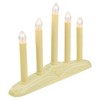 Northlight 5-Light Christmas Candolier Candle Lamp with Bell Base - 14.5" - 3 of 4