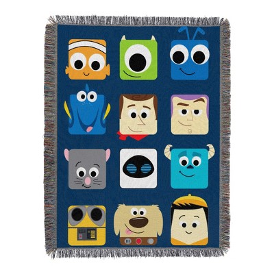 Northwest Disney-Pixar Woven Tapestry Throw Blanket, 48" x 60", Pixarland