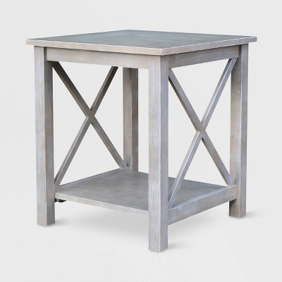 gray end table target