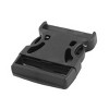 Unique Bargains Spare Parts Packbag Spare Part Plastic Side Quick Release Buckle Black 2" - 3 of 4