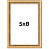 PosterPalooza | Photo Size Classic Modern Gold Frame - UV Acrylic, Foam Board Backing, Hanging Hardware - 2 of 4