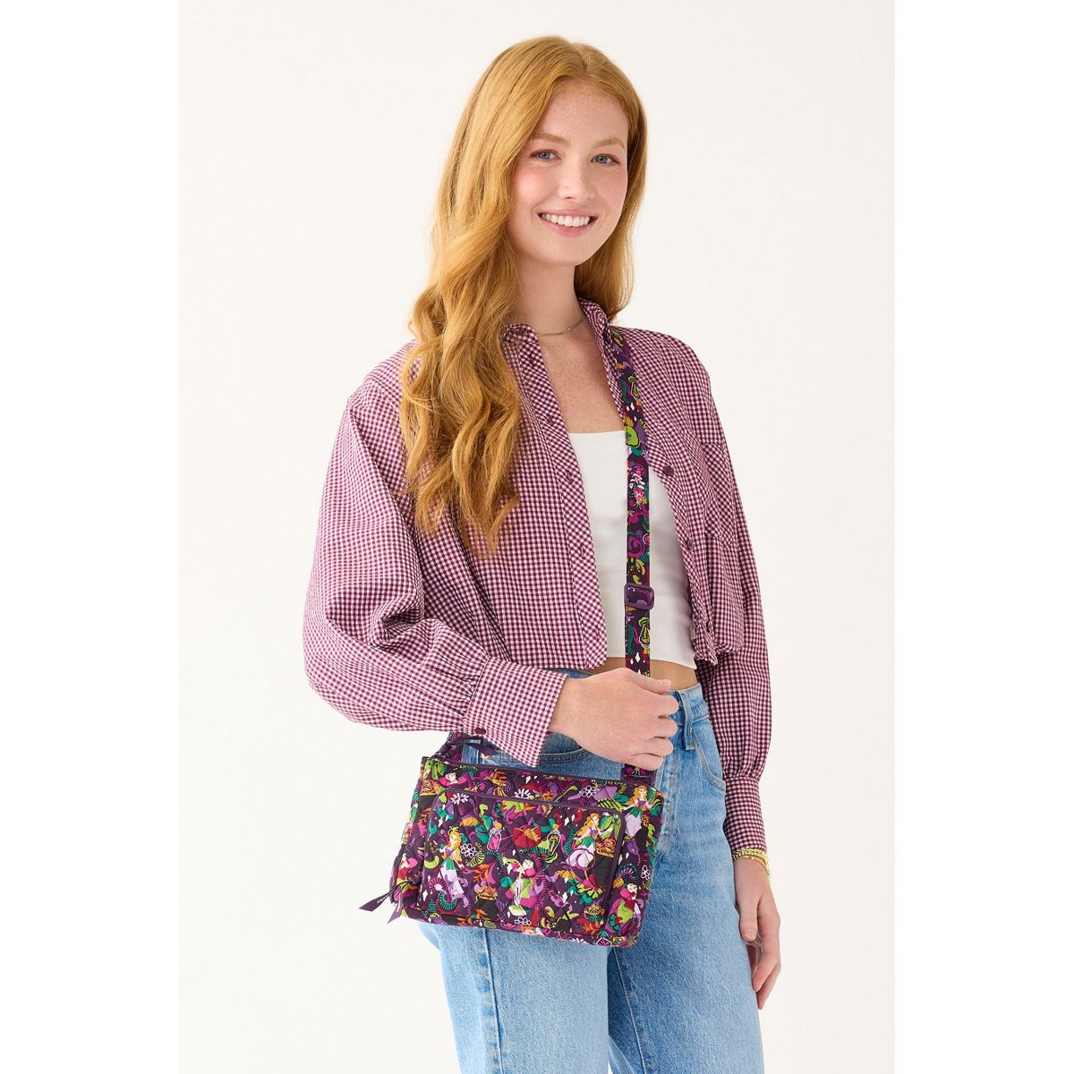 Vera Bradley Women's Outlet Disney Hocus Pocus Cotton Little Hipster Bag - thumbnail 4