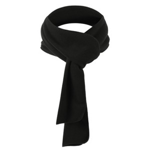 Anna-Kaci Winter Scarf Fleece Neck Warmer Solid Soft Windproof Lightweight Cold Weather Outdoor Gear for Women and Men - 1 of 4