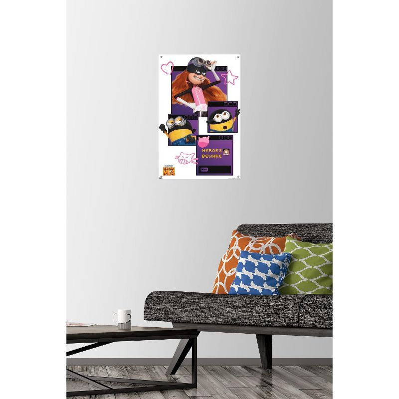 Trends International Illumination Despicable Me 4 - Heroes Beware Unframed Wall Poster Prints, 2 of 7