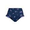 Lands' End Women's Ruffle High Waisted High Leg Bikini Bottoms - 3 of 4