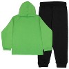 Minecraft Boys Fleece Hoodie and Jogger Pants 2-Piece Set - Green, 5-6 - 4 of 4