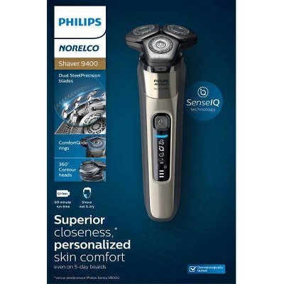 Philips Norelco Series 9400 Wet &#38; Dry Men&#39;s Rechargeable Electric Shaver - S9502/83