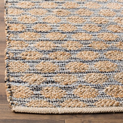 Cape Cod Handmade Black/Natural Cotton 4' x 6' Area Rug