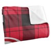 Bradley University Campus Plaid Spirit Silky Touch Super Soft Throw Blanket 50x60 - 3 of 4