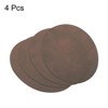 Unique Bargains Oval Elbow Knee Iron-on Repair Patches for Clothing 4 Pcs - 3 of 4