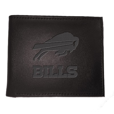 Evergreen Buffalo Bills Bi Fold Leather Wallet