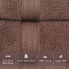 Home Weavers Elegance Essentials 550GSM 100% Cotton Zero Twist Super Absorbent Bath Towel Set - 3 of 4