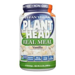 Genceutic Naturals Real Meal Vanilla Protein Powder Vegan - 2.3 lb - 1 of 4