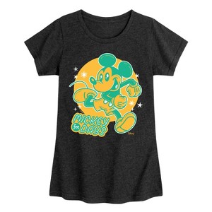 Girls' - Disney - Mickey For Days Fitted Short Sleeve Graphic T-Shirt - 1 of 4