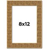 PosterPalooza | Photo Size Sculpted Black Picture Frame - UV Acrylic, Foam Board Backing, Hanging Hardware - 2 of 4