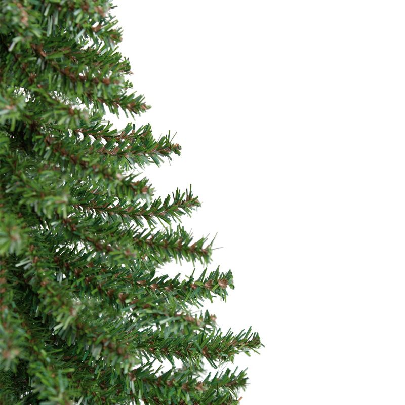 Northlight 1.5 FT Potted Downswept Mini Village Pine Medium Artificial Christmas Tree, Unlit, 4 of 7