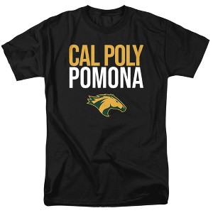 Men's California State Polytechnic University Pomona Official Stacked Adult T-Shirt - 1 of 4