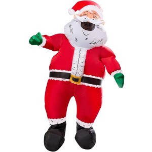 Rubies Adult Santa Claus Inflatable Costume- One Size Fits Most - 1 of 4