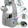 PetAmi Small Dog Sling Carrier, Soft Crossbody Puppy Carrying Purse, Adjustable Breathable Travel Pet Cat Pouch to Wear for Traveling - 3 of 4