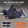VEVOR Concrete Knee Boards Stainless Steel, 28'' x 8'' Concrete Sliders, Knee Boards For Concrete, Concrete Knee Pads Pair Moving Sliders - 4 of 4