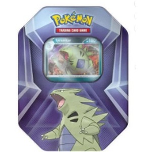 Pokemon TCG Trading Card Game Triple Whammy Tin with 3 Booster Packs and 3  Promo Cards (Tyranitar) : Target