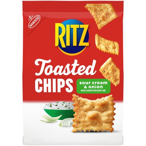 Ritz Toasted Chips - Sour Cream & Onion - 8.1oz - image 1 of 4
