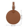 Unique Bargains Round Luggage Identifier 1 Pc - 2 of 4