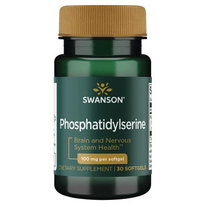 Swanson Dietary Supplements Phosphatidylserine, Softgels