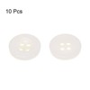 Unique Bargains Resin Snap Fastener Round Flat 4-Hole Sewing Buttons 10 Pcs - 3 of 4