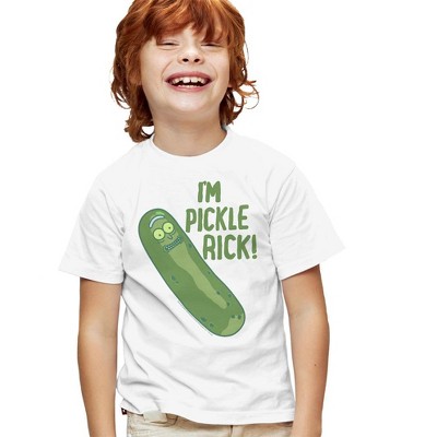 Boys' Short Sleeve Rick And Morty the Pickle Rick T-Shirt