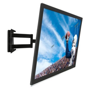 Mount-It! Articulating TV Wall Mount Low-Profile Full Motion Design for 32 - 75 in. Screen LCD LED 4K Flat Panel Screen TVs | 175 lbs. Weight Capacity - 1 of 4