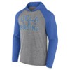 NCAA UCLA Bruins Men's Gray Lightweight Hooded Sweatshirt - image 2 of 3