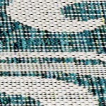 turquoise/cream