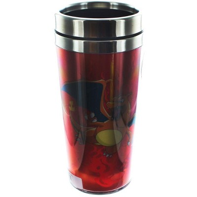 Just Funky Pokemon Charizard 16oz Travel Mug