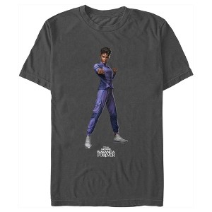 Men's Black Panther: Wakanda Forever Shuri Action Pose T-Shirt - 1 of 4