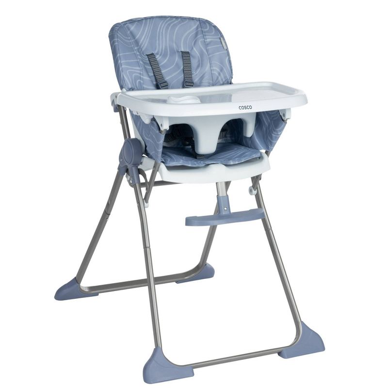 Cosco Simple Fold Adjustable High Chair - Organic Waves, 3 of 12
