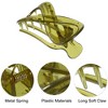 Unique Bargains Women's Plastic Hair Claws 3.39"x1.89"x0.91" 2Pcs - 3 of 4