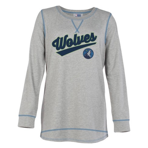 Minnesota timberwolves long store sleeve t shirt