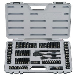 Stanley Tools 92-824 69-Piece Black Chrome Socket Set - 1 of 4
