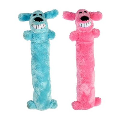 Multipet 48557303: Envy Blankie Loofa Dog Toy, 12In