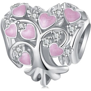 Sterling Silver Dragonfly Charm with Safety Chain - Love Buckle Travel Bead for Bracelets & Necklaces - 1 of 4