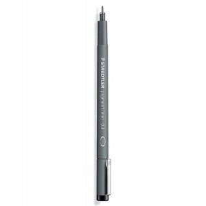 Staedtler Pigment Liner 0.3 mm black [Pack of 5] 67570-PK5 - 1 of 1