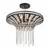 Elk Home Fantania 6 - Light Chandelier in  Matte Black - 3 of 4